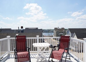 Rooftop balcony with Ocean & Bayview