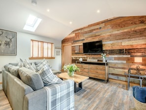 Living area | Appletree Lodge, Ayr