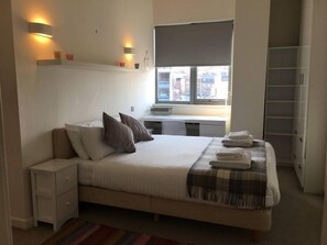 Comfortable bedroom with ensuite and ample wardrobe space
