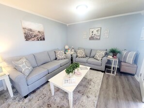 Queen Sleeper sofa and loveseat