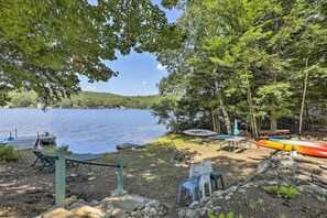 Lakefront Property | Dock Access | Fire Pit | Outdoor Seating