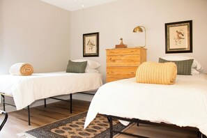 The second bedroom can be configured as two Twin beds, or a single King upon request.