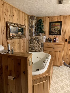 Enjoy the master bath