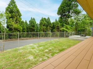 <Pets can stay together> Garden terrace