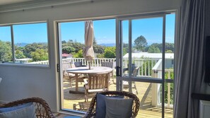 North Facing deck