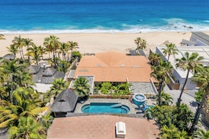 Aerial ocean view