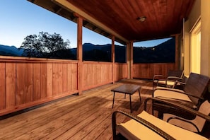 The front porch dawn.