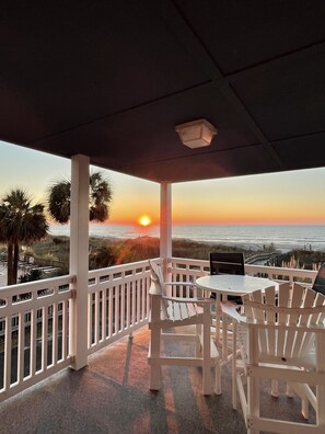 Balcony sunrise