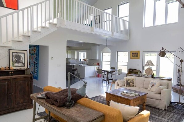 Living, Kitchen, & Loft