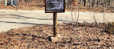 You are at Rocky Hill Woodland Retreat!