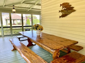 Screened porch