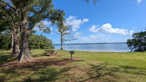 Front yard view of the bay