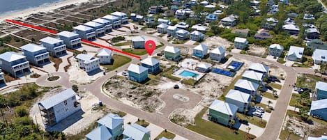 Welcome to Blue Haven in the gated community of Villa Del Sol on South Cape San Blas