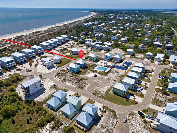 Welcome to Blue Haven in the gated community of Villa Del Sol on South Cape San Blas