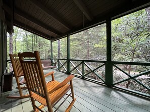 Rocking chairs on the front porch