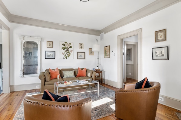 Living Room with Smart TV