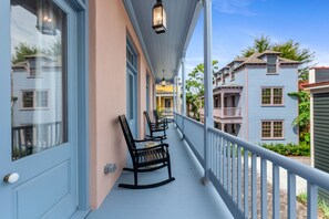 Porch with Rocking Chair Seating