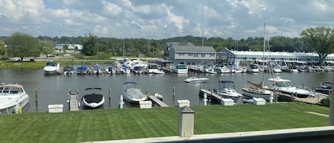 View from the balcony off the master bedroom.