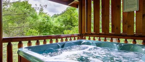 Your own private hot tub!