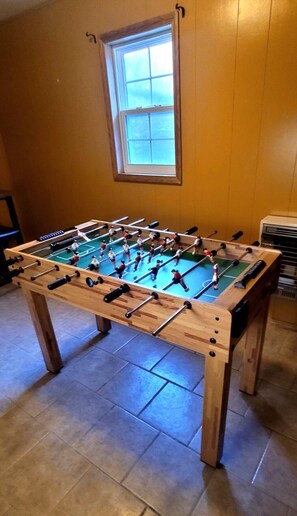 Foos ball table 