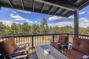 Views from the back deck.