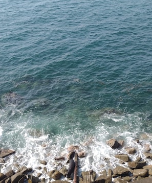 Utsikt mot havet/stranden