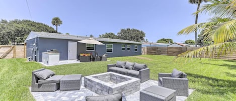 Cocoa Beach Vacation Rental Home | 3BR | 2BA | 1,400 Sq Ft | Step-Free Access