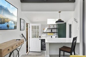 The natural light makes this space even brighter! 