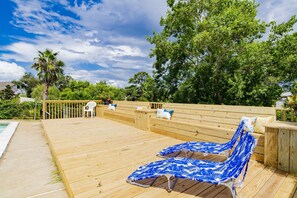 Pool side Sun deck