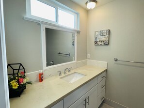 Private bathroom attached to the master suite