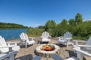 Outside | Fire Pit by Lake Kai