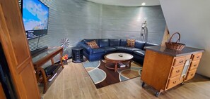 Living room from the kitchen