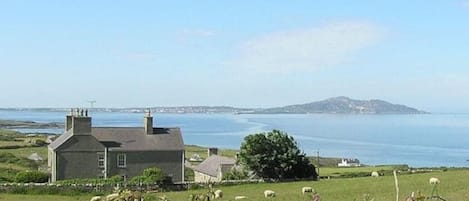 Pen y Graig farmhouse with views looking out over Church bay towards Holyhead