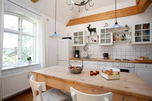 Kitchen with dining area