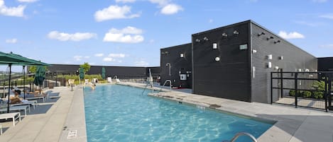 Takterrasspool