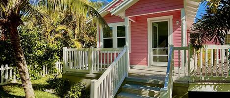 An original gulf-facing 1938 beach bungalow