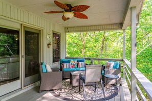 Cozy Seating on the Deck