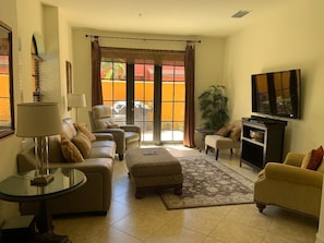 Living room to patio.