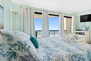 Ocean view from bedroom.