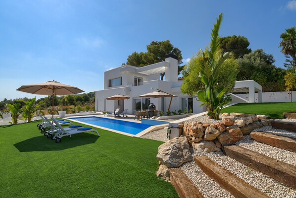 with private pool and terrace