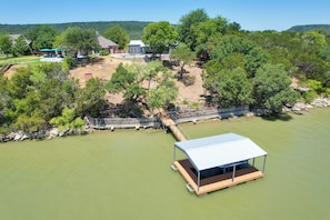 Aerial View | Private Dock