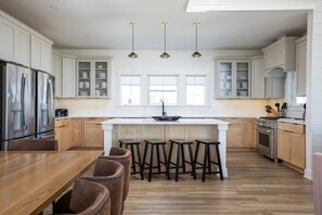 Kitchen with Two Refrigerators