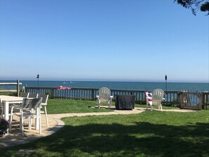 Seascape Vacation Rental has amazing views from the front yard!