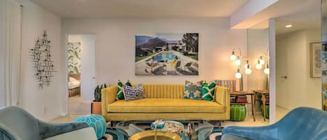 Palm Springs Vacation Rental | 3BR | 2BA | 1,042 Sq Ft | Stairs Required