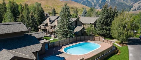 The community pool and hot tub were recently renovated.  