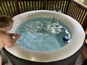 屋外スパ浴槽