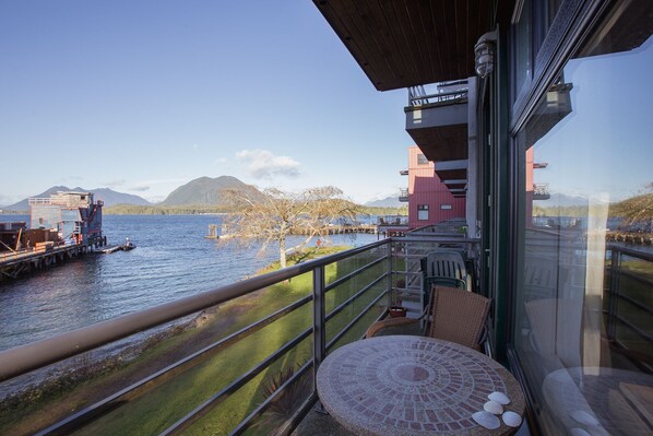 Patio with a view