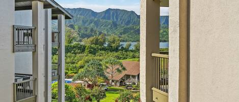 Hanalei Bay Resort #5201 - Guest Bedroom Suite Lanai View - Parrish Kauai