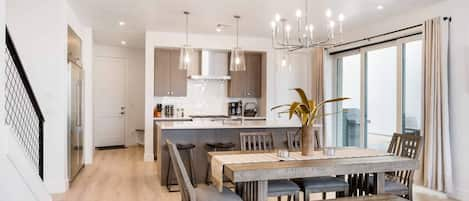 Dining Area and Kitchen