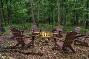 Hang out around the fire pit